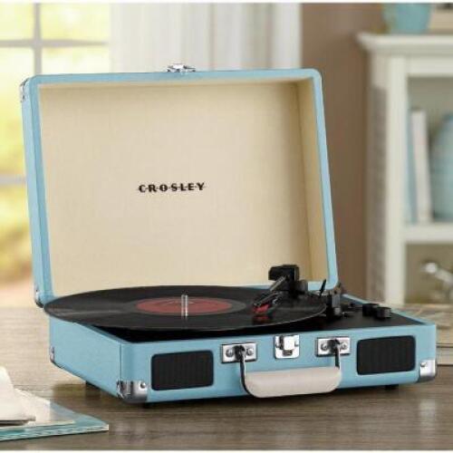 CROSLEY PORTABLE BLUETOOTH SUITCASE TURNTABLE