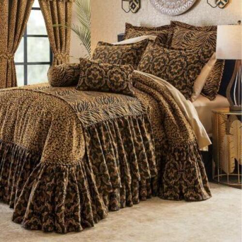 JACQUARD BEDSPREAD SET - KING