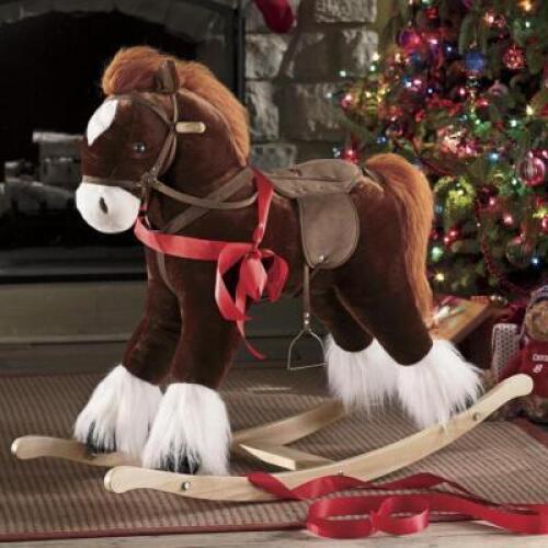 SILVER BLAZE' THE WONDER ROCKING HORSE