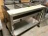 48" THREE WELL ELECTRIC STEAM TABLE W/ CUTTING BOARD FRONT - 2