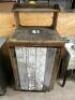 WOOD TRASH CAN ENCLOSURE W/ FADED BOARDS - 2