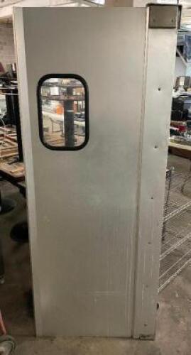 CHASE DOORS SWINGING KITCHEN DOOR W/ WINDOW