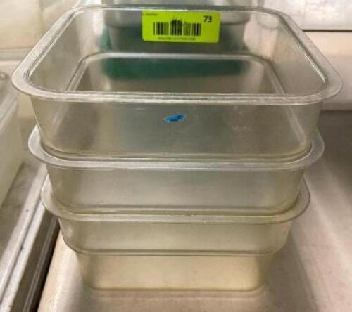 (3) 2 QT PLASTIC CONTAINERS