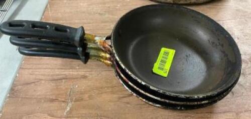 (3) 6" SKILLETS
