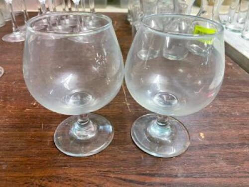 (24) BRANDY SNIFTERS