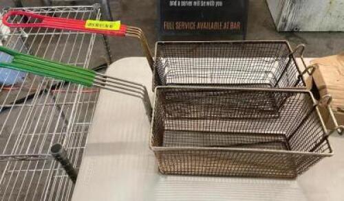 (2) FRYER BASKETS