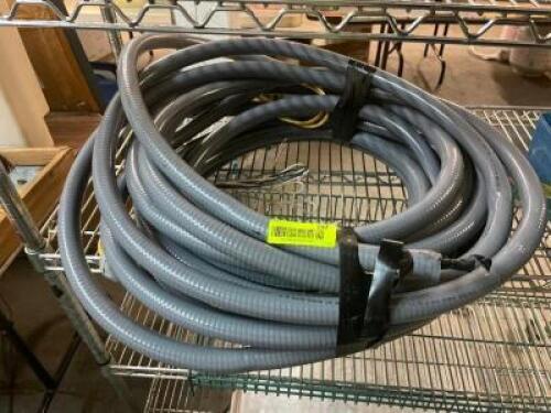 30' SECTION OF ELECTRICAL CONDUIT W/ WIRE.