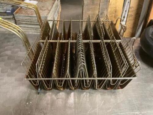 (2) WIRE TACO BASKETS