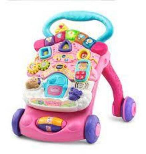DESCRIPTION: (1) SIT TO STAND LEARNING WALKER DELUXE BRAND/MODEL: VTECH RETAIL$: $30.00 EA QTY: 1