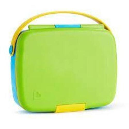 DESCRIPTION: (1) TODDLER LUNCH BOX BRAND/MODEL: MUNCHKIN INFORMATION: MULTICOLOR RETAIL$: $20.00 QTY: 1
