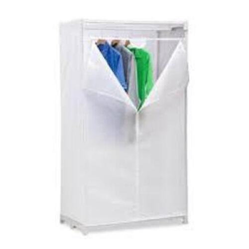 DESCRIPTION: (1) STORAGE CLOSET BRAND/MODEL: HONEY-CAN-DO #01271 INFORMATION: WHITE RETAIL$: $50.00 SIZE: 36 IN QTY: 1