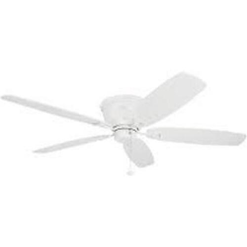 DESCRIPTION: () GLEN ALDEN CEILING FAN BRAND/MODEL: HONEYWELL #50180 INFORMATION: WHITE RETAIL$: $82.98 SIZE: 52" QTY: 1