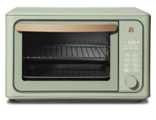 DESCRIPTION: (1) TOUCHSCREEN AIR FRYER TOASTER OVEN BRAND/MODEL: BEAUTIFUL/19043 INFORMATION: BLACK/CAPACITY: 24-LITERS/TEMP RANGE: 140-450F RETAIL$: