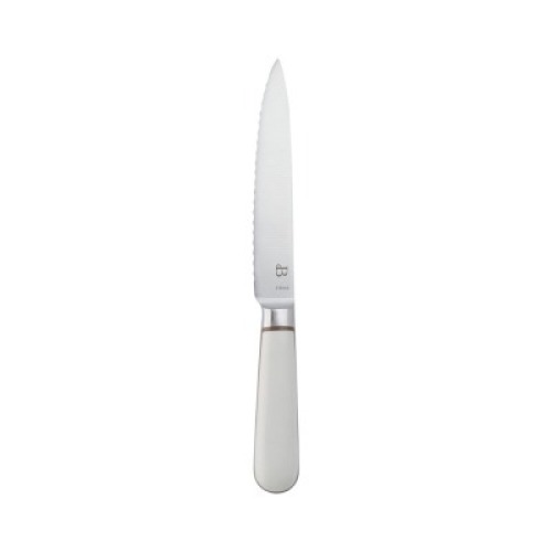 DESCRIPTION: (4) STEAK KNIVES BRAND/MODEL: BEAUTIFUL INFORMATION: WHITE RETAIL$: $16.48 SIZE: 4.5 IN QTY: 4
