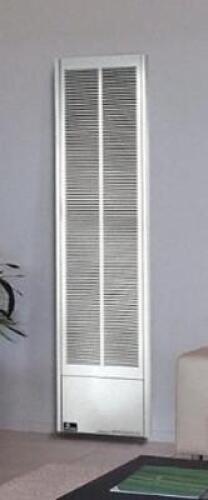 DESCRIPTION: (1) WALL HEATER BRAND/MODEL: EMPIRE/GWT50W-2LP INFORMATION: 50,000 BTUH/WHITE/PROPANE RETAIL$: 1,579.00 SIZE: 66.12"H X 16"W X 6"D QTY: 1