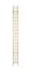 DESCRIPTION: (1) FIBERGLASS LADDER BRAND/MODEL: WERNER/T6236-2GS INFORMATION: ORANGE & YELLOW/LOAD CAPACITY: 300 LBS RETAIL$: 572.06 SIZE: 19"BOTTOM W