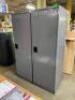 DESCRIPTION: (1) WARDROBE LOCKER BRAND/MODEL: TENNSCO/STS-242472-AMG INFORMATION: GRAY/PADLOCK HASP/LOUVERED RETAIL$: 570.35 SIZE: 24"D X 72"H X 24"W - 2