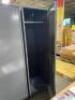DESCRIPTION: (1) WARDROBE LOCKER BRAND/MODEL: TENNSCO/STS-242472-AMG INFORMATION: GRAY/PADLOCK HASP/LOUVERED RETAIL$: 570.35 SIZE: 24"D X 72"H X 24"W - 3