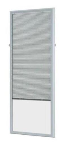 DESCRIPTION: (1) ADD-ON BLIND ENCLOSURED BRAND/MODEL: ODL/BWM-226401 INFORMATION: WHITE STEEL/FOR FIBERGLASS DOORS RETAIL$: 137.00 SIZE: 22"W X 64"H Q
