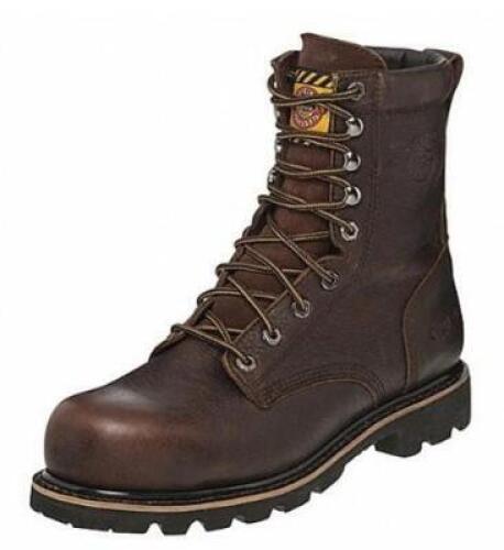 DESCRIPTION: (1) WORK BOOTS BRAND/MODEL: JUSTIN ORIGINAL/WK711 INFORMATION: BROWN/COMPOSITE TOE RETAIL$: 155.40 SIZE: MEN'S: 7 QTY: 1
