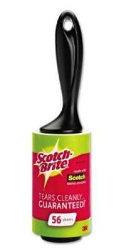 DESCRIPTION: (1) PACKS OF (12) LINT ROLLER BRAND/MODEL: SCOTCH-BRITE/836RS-56 INFORMATION: 56-SHEETS PER ROLLER/WHITE RETAIL$: 41.95 PER PK OF 12 SIZE