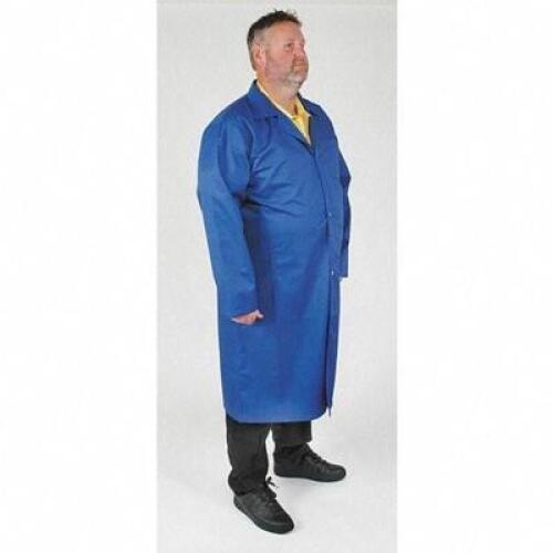 DESCRIPTION: (8) STATIC CONTROL COLLAR LAB COAT BRAND/MODEL: CONDOR #4TWE2 INFORMATION: BLUE RETAIL$: $31.15 EA SIZE: SIZE M QTY: 8
