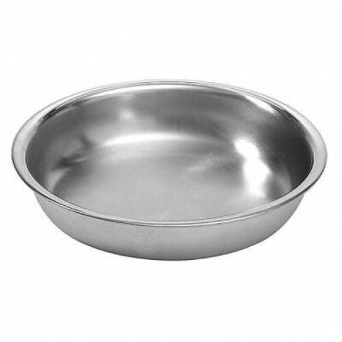 DESCRIPTION: (4) ROUND CHAFER FOOD PAN BRAND/MODEL: AMERICAN METALCRAFT #20X503 INFORMATION: STAINLESS STEEL RETAIL$: $55.84 EA SIZE: 7 QT QTY: 4