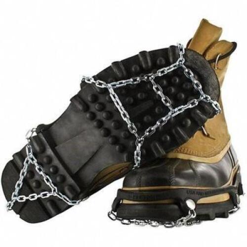 DESCRIPTION: (2) FRACTION DEVICE BOOT CHAINS BRAND/MODEL: ICETREKKERS RETAIL$: $30.00 TOTAL SIZE: 9.5 TO 12.5 QTY: 2