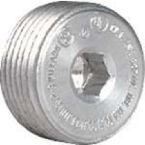 DESCRIPTION: (5) RECESSED HEAD EXPLOSION PROOF CLOSE-UP PLUGS BRAND/MODEL: HUBBELL-KILLARK CUP-3 RETAIL$: $40.00 SIZE: 1" QTY: 5