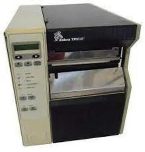 DESCRIPTION: (1) LABEL THERMAL PRINTER BRAND/MODEL: ZEBRA #170XI2 RETAIL$: $1,000.00 SIZE: MAX W AND L 6.6X10.0 QTY: 1