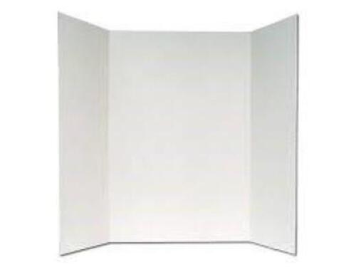 DESCRIPTION: (4) CASES OF (10) TRI-FOLD DISPLAY POSTER BOARD BRAND/MODEL: ELMERS INFORMATION: WHITE RETAIL$: $20.00 EA SIZE: 14X22 QTY: 4
