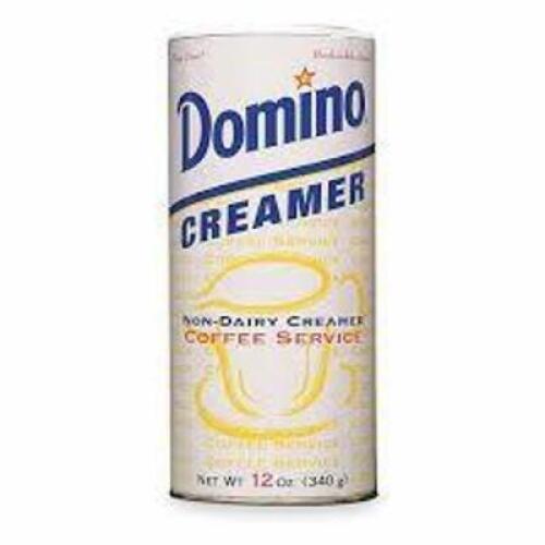 DESCRIPTION: (1) CASE OF (24) NON DAIRY CREAMER BRAND/MODEL: DOMINO #413563 RETAIL$: $100.00 EA SIZE: 12 OZ QTY: 1