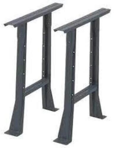 DESCRIPTION: (1) SET OF WORKBENCH LEG SUPPORTS BRAND/MODEL: EDSAL #5709 INFORMATION: GREY RETAIL$: $100.00 SIZE: 30X32 QTY: 1