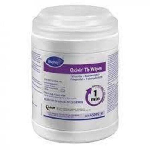 DESCRIPTION: (6) DISINFECTING WIPES CANISTER BRAND/MODEL: OXIVIR TB WIPES RETAIL$: $20.43 EA SIZE: 7X6 QTY: 6