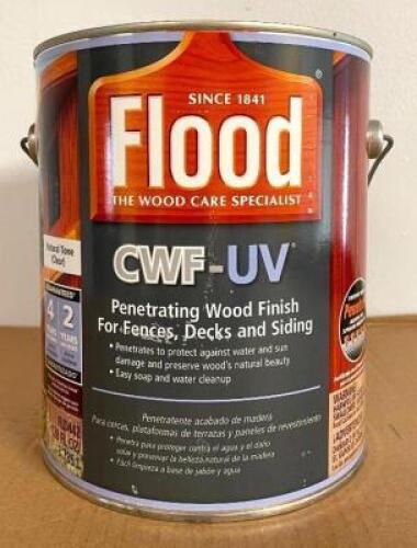 (4) CLEAR WOOD FINISH- NATURAL TONE (CLEAR)