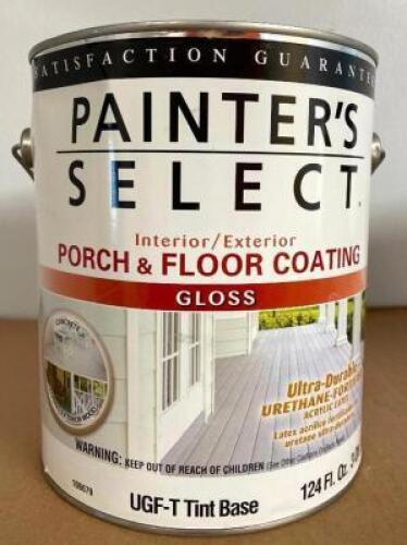 (2) INTERIOR/EXTERIOR TINT BASE PORCH AND FLOOR COATING- GLOSS