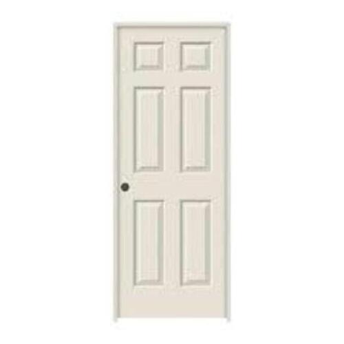 28 IN. X 80 IN. COLONIST PRIMED RIGHT-HAND TEXTURED MOLDED COMPOSITE MDF SINGLE PREHUNG INTERIOR DOOR W/SPLIT JAMB