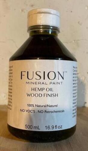 (4) FUSION HEMP OIL-WOOD FINISH
