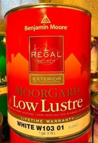 (4) REGAL SELECT EXTERIOR MOORGARD LOW LUSTRE-WHITE