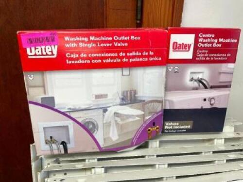 (2) ASSORTED WASHING MACHINE OUTLET BOXES