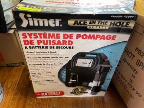 EMERGENCY BATTERY BACKUP PUMP SYSTEM