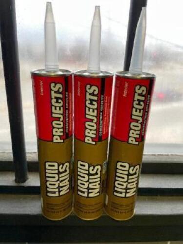 BOX OF ASSORTED SEALANT AND CAULK