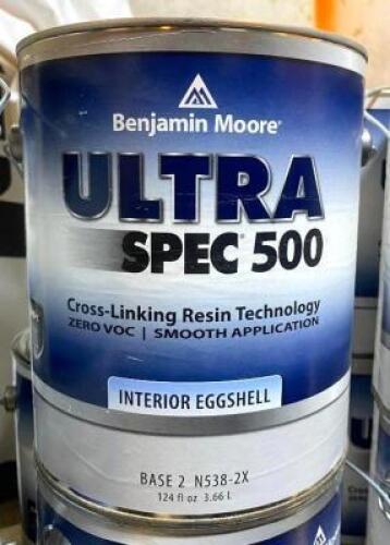 (3) ULTRA SPEC 500 BASE 2 INTERIOR EGGSHELL PAINT