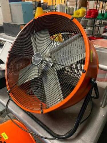 DESCRIPTION: 24" HEAVY DUTY 2 SPEED DIRECT DRIVE FAN BRAND / MODEL: BF24TFCE SIZE: 24" LOCATION: BAY 7 QTY: 1