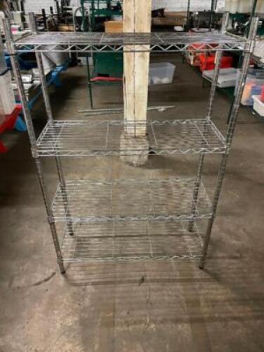 DESCRIPTION: 36" X 12" FOUR TIER WIRE SHELF LOCATION: BAY 7 QTY: 1