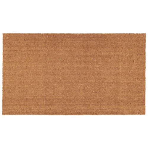 NATURAL COIR AND VINYL DOOR MAT