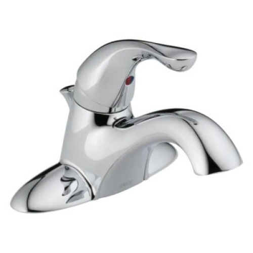 CLASSIC 4" CENTERSET SINGLE-HANDLE BATHROOM FAUCET IN CHROME