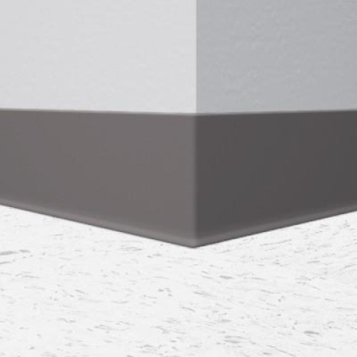 120' ROLL OF GREY 4" DURACOVE TRADITIONAL RUBBER WALL BASE