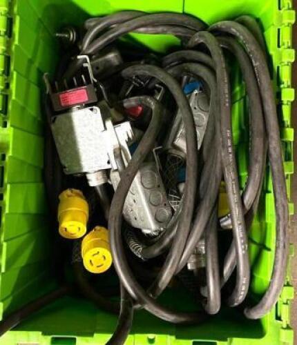 HEAVY DUTY ELECTRICAL CABLES AS SHOWN