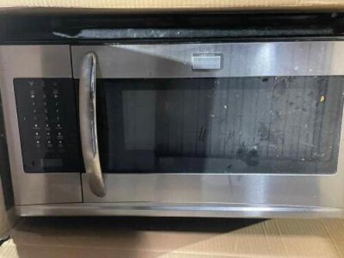 SAMSUNG OVER THE RANGE MICROWAVE OVEN.
